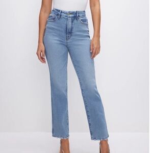 Good American High Rise Women Jeans - Light Blue